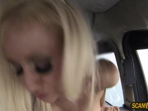 Marvelous blonde chick loves unfathomable anal intrusion as taxi cheque