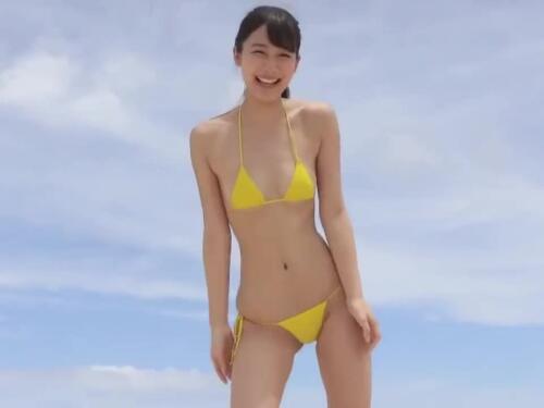Kawasaki aya yellow swimsuit