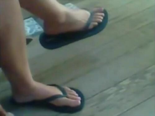 Nice neighbour candid warm soles